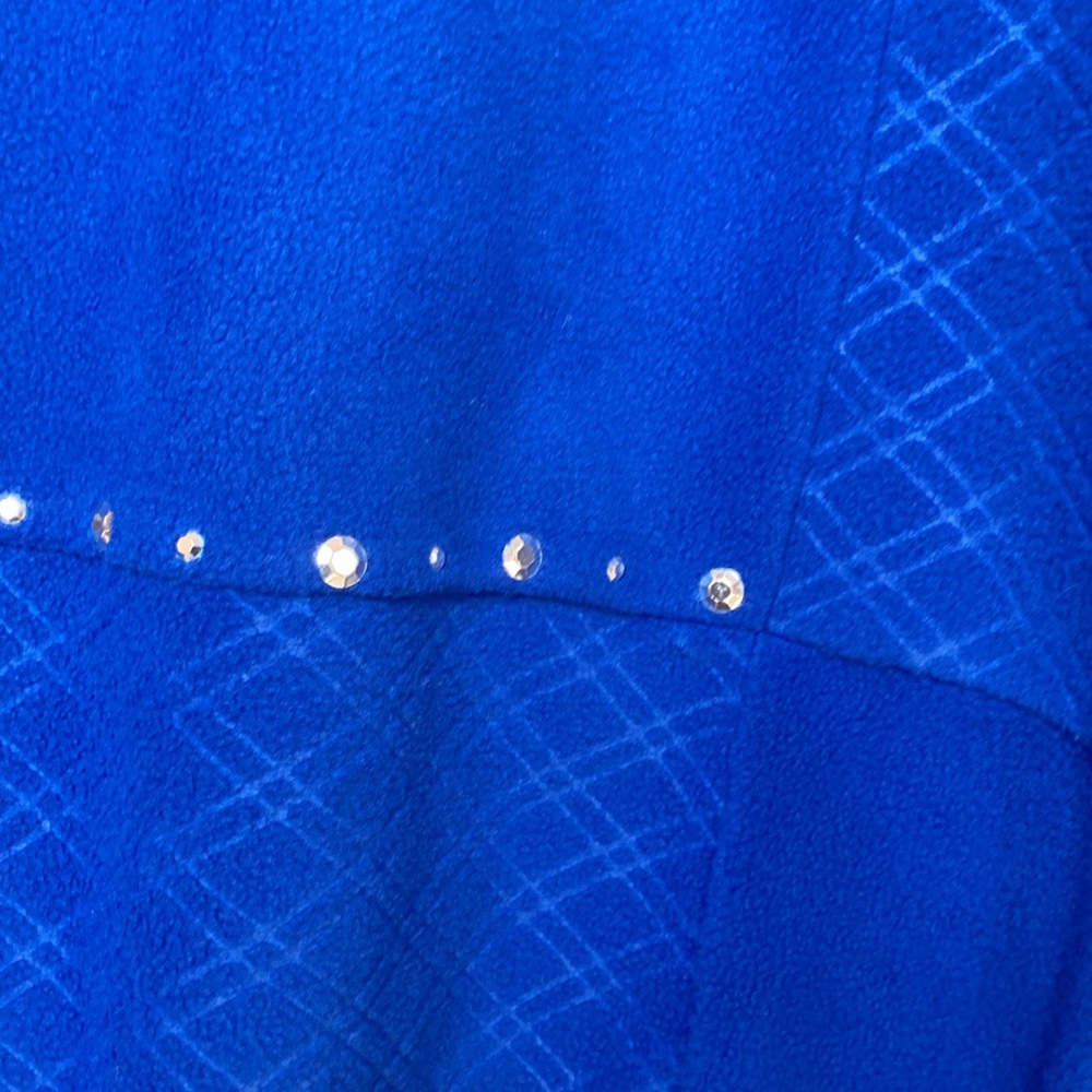 Offer$18 Alfred Dunner pullover blue top with bling details 2X - Picture 6 of 16